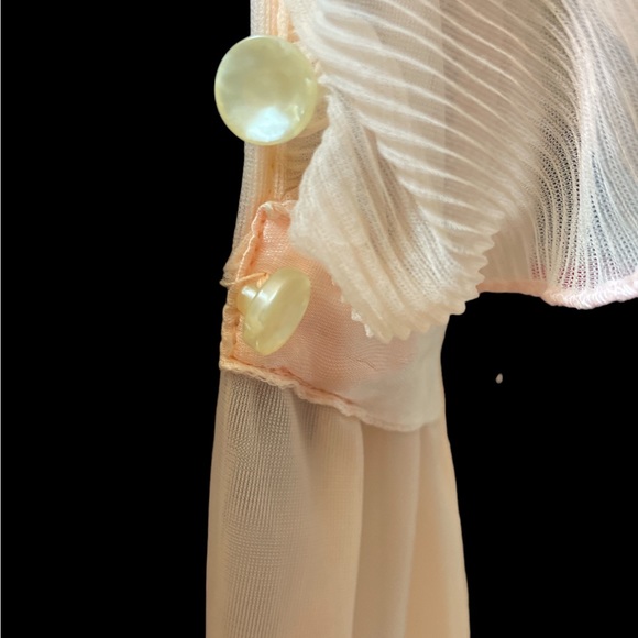 Double layer peach Penior set 1960-70. vintage.  no flaws - Picture 12 of 15